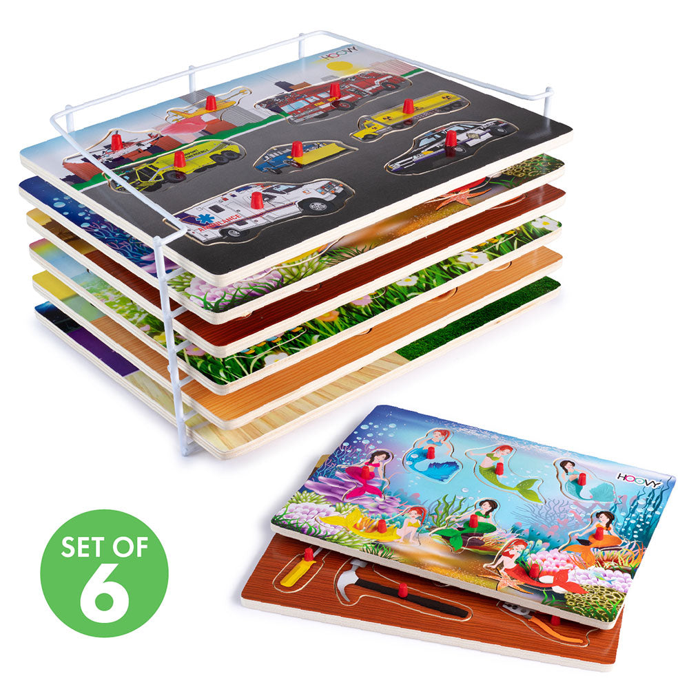 6 Board Unisex Puzzle Set