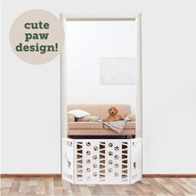 Load image into Gallery viewer, Pet Gate - White Paw Décor
