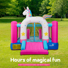 Load image into Gallery viewer, Inflatable Unicorn Themed Bounce House
